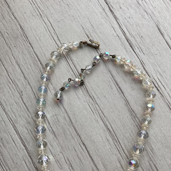 Laguna vintage crystal necklace - Picture 4 of 5